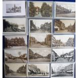 Postcards, Middlesex, a good selection of 130 cards of Middlesex with many RP street scenes inc.