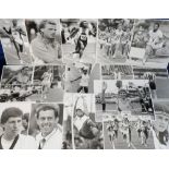 Athletics, press photo's, a collection of approx 40 b/w press photo's, mostly 1980's, 8" x 10" and