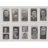 Trade cards, Thomson, 3 sets, World Cup Footballers 1958 (64 cards), World Cup Stars 1970 (72 cards)