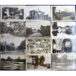 Postcards, a selection of 38 cards of Middlesex with RP's of The Pond Barnes, Orchard Hotel Ruislip,