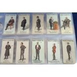 Cigarette & trade cards, album containing approx 400 cards, various issuers and series inc.