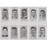 Trade cards, Barratt's, Famous Footballers A4 Series (55/60, missing nos 1, 9, 31, 32 & 56) & Famous