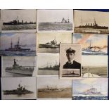 Postcards, Shipping, a collection of 100+ Naval Shipping cards including RP montage of the Naval
