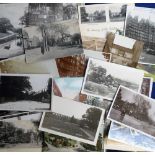Postcards, a collection of approx 35 cards of North London inc. RP's of Park Ave Willesden, Swiss