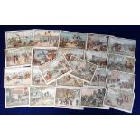 Trade cards, France, Franchomme & Co, Battleground Scenes, mainly Franco-Prussian War 1870-71 but