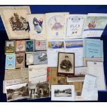 Ephemera, a quantity of assorted ephemera mostly 1930s to include Aberdeen and Commonwealth Line,