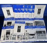 Football programmes, Cardiff City seasons 1965/66 and 1966/67, 1965/66 full set of 22 programmes