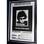 Music memorabilia, Isle of Wight Festival Poster, 29-31st August (1970's) 'Presenting Bob Dylan',