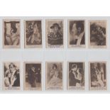 Cigarette cards, Denmark, Anon (Augustinus), Cinema Artistes, Series 7 (set, 50 cards) inc.