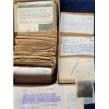 Photographs, a collection of approx 150 packets of Press Bureau celluloid negatives containing