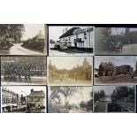 Postcards, Wiltshire, a further collection of 50 cards of Wiltshire, mostly street scenes and