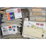 First Day Covers / Postal History, GB, vast accumulation of covers, postal envelopes etc, mostly