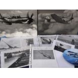 Aviation photographs, an album containing 50+ photographs relating to Fairey aviation, many official