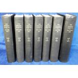 Collectables, 7 bound volumes of 'The London Gazette' ex Bristol Reference Library dating between