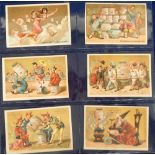 Trade cards, Liebig, an album containing various early sets and part-sets, several scarce issues