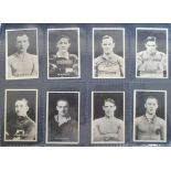 Trade cards, Thomson, album containing 11 sets of football cards, British Team of Footballers,