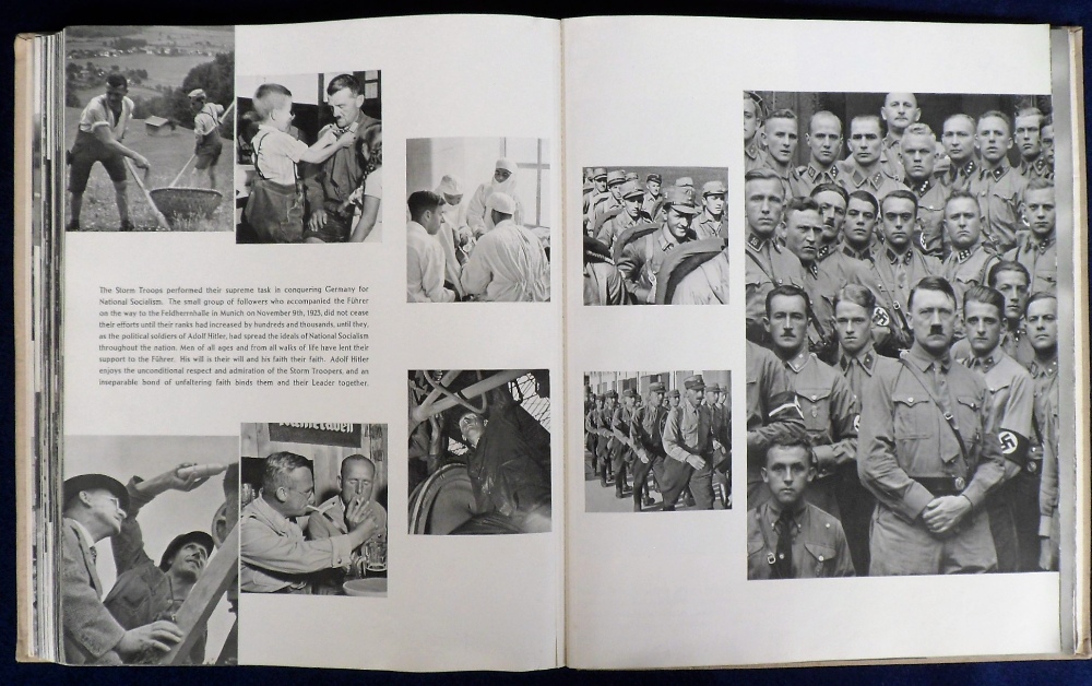 Book, 'Germany' WW2, Olympics in 1936. Large pictorial book covering the rise of Germany under - Image 7 of 8