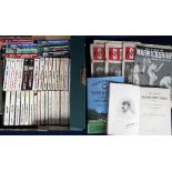 Cricket memorabilia, mixed selection, mostly books and annuals, inc. Ian Botham biography (