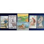 Advertising, Lifebuoy Soap, collection of 6 advertising inserts, early 1900s (mostly gd)