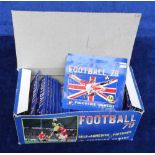 Trade cards, Panini, Football 79, counter display box containing approx. 70 unopened sticker packets