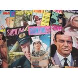 Entertainment Magazines, Showtime Film Monthly, 17 copies (Nov 1964) (Jan, Mar, May, Jul, Sep,