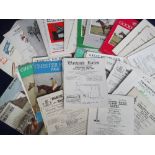 Horseracing, collection of 50+ 1950's/60s racecards, many different tracks, inc. Chester, Ascot,