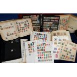 Stamps, a large quantity of GB & Foreign stamps, early 1900's onwards, in albums, on album pages (