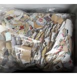 Stamps, Kilo ware, Worldwide selection, early 1900's to modern, some packets, vast quantity.