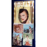 Glamour, Pirelli calendar for 1985, sold with 4 different 1950s glamour prints each in heavy