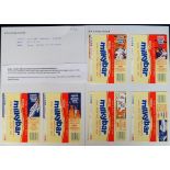 Advertising, Chocolate Wrappers, Nestle, Milky Way, set of six printer's sample labels by Fell &