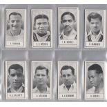 Trade cards, Barratt's, Test Cricketers, Series B, (set, 48 cards) (gen vg)