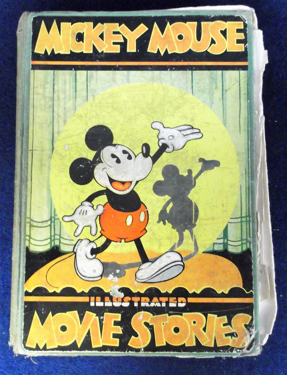 Ephemera Walt Disney autograph, 1931 1st Edition 'Mickey Mouse Illustrated Movie Stories' signed 'To