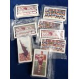 Trade cards, collection of football related cards in duplication inc. Soccer Bubble Gum Soccer