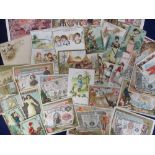 Advertising, a collection of 30 Continental trade cards, various sizes & advertising various