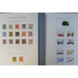 Stamps, GB, collection in two 'Collecta' stamp albums with slip cases, QV to QE2 1976 with