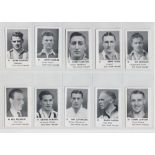 Trade cards, Daily Herald, Footballers (set, 32 cards) (mixed printings) (gd/vg)