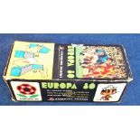 Trade cards, Football, Panini, Europa 80, counter display box complete with 150 unopened packets