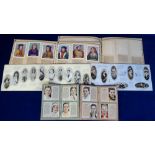 Cigarette Cards, 5 sets, all laid down in special albums, Ardath Sports Champions and Famous