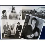 George Best Autographs, Manchester United & Northern Ireland, four original George Best signatures
