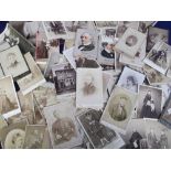 Photographs, 160+ carte de visites excellent reference for fashion, jewellery and social history (