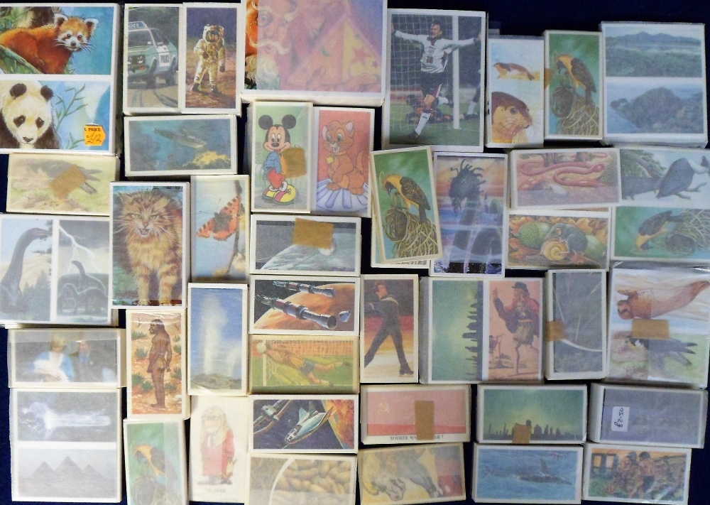 Trade cards, Brooke Bond, a collection of approx. 50 wrapped sets, mostly modern issues, several