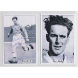 Trade cards / Autographs, Football, Blackpool FC, JF Sporting Collectables, two signed cards