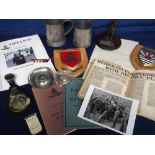 Militaria, Royal Artillery items to include the privately published 'Jack's War - Stories of a