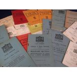 Militaria, a large quantity of military pamphlets from the 1930s, 40s and 50s to include 35+ Home