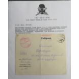 Postal History, Military Interest, WW1, Germany & Her Allies, selection of 13 items inc. POW mail