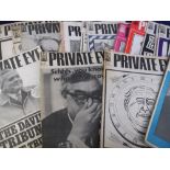 Private Eye Magazine, approx. 100 issues of Private Eye magazine 1963-1973 (no. 31 - No.311) (gen