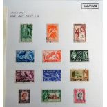 Stamps, British Commonwealth, a collection contained in 'Collecta Q One' stamp album (with slip