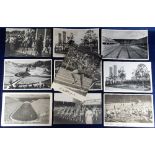 Postcards, Olympic Games, RPs and printed, 3 from 1912, 6 stadium cards and superb photo of Emile