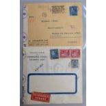 Postal History, Military Interest, WW2, selection of various envelopes with Wehrmacht censor