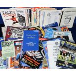 Football programmes, a collection of 250+ Friendly & Testimonial match programmes, 1960's onwards